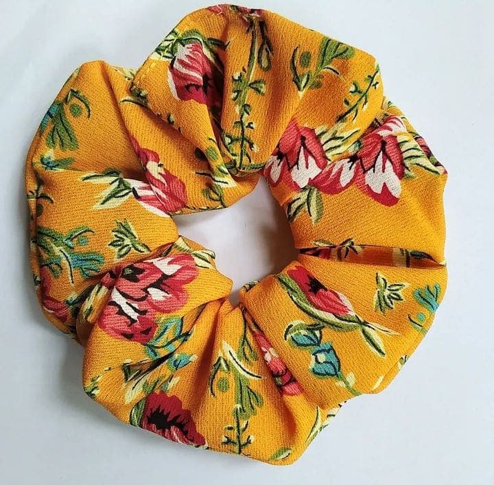 DTR Yellow Mix Scruncy