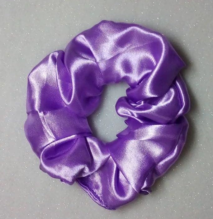 DTR shine Purple scrunchy