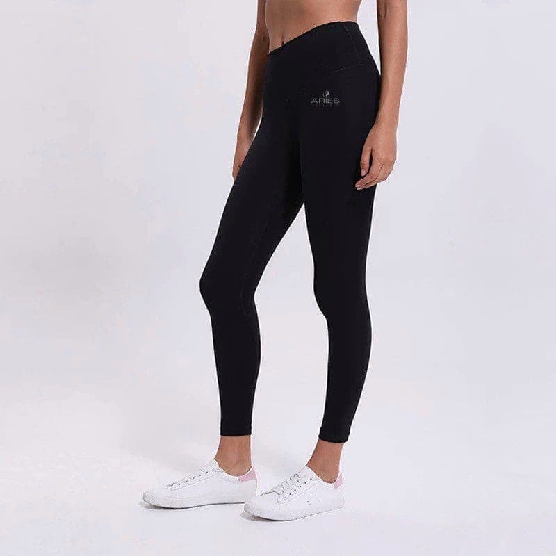 Athena Black High Waist Leggings