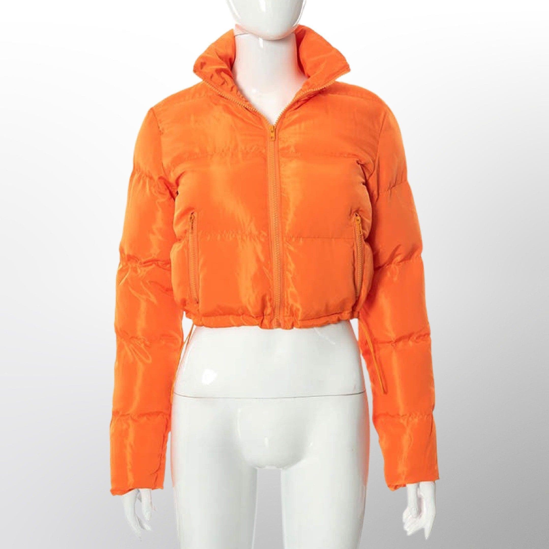 Athena Puffer Down Cropped Jacket