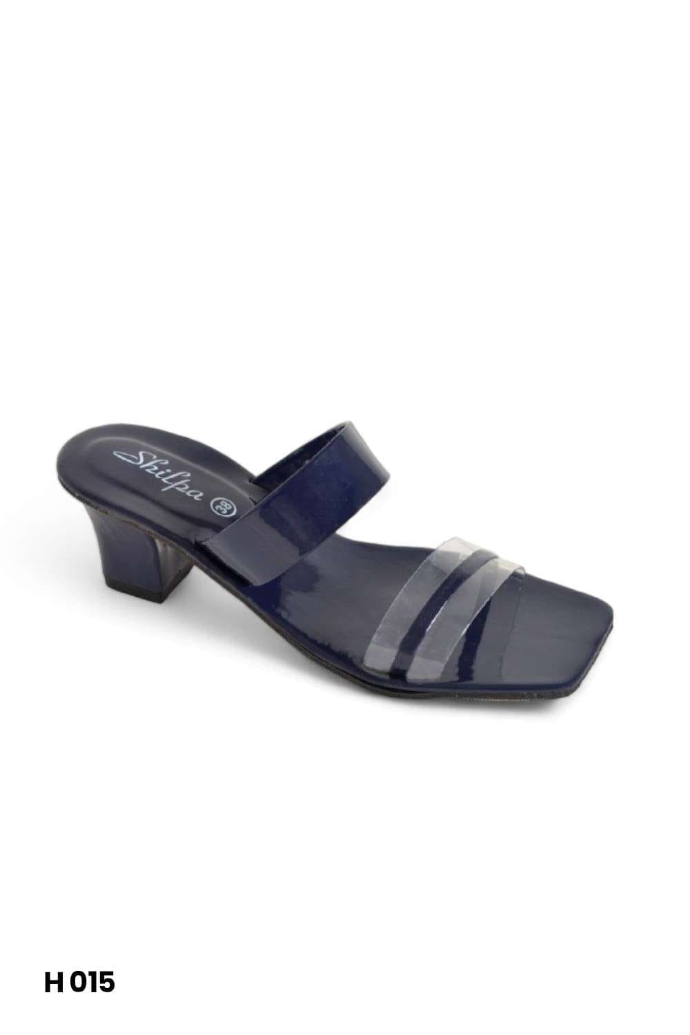 Shilpa Ladies Black Heels H015