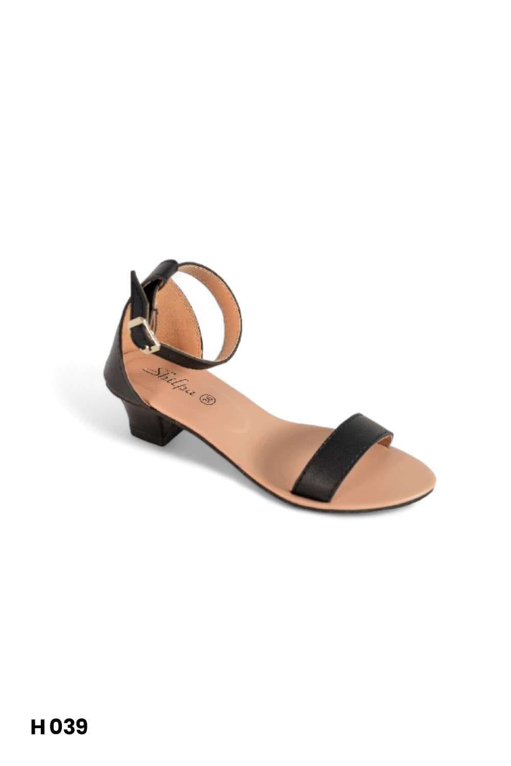 Shilpa Ladies Black Heels H039