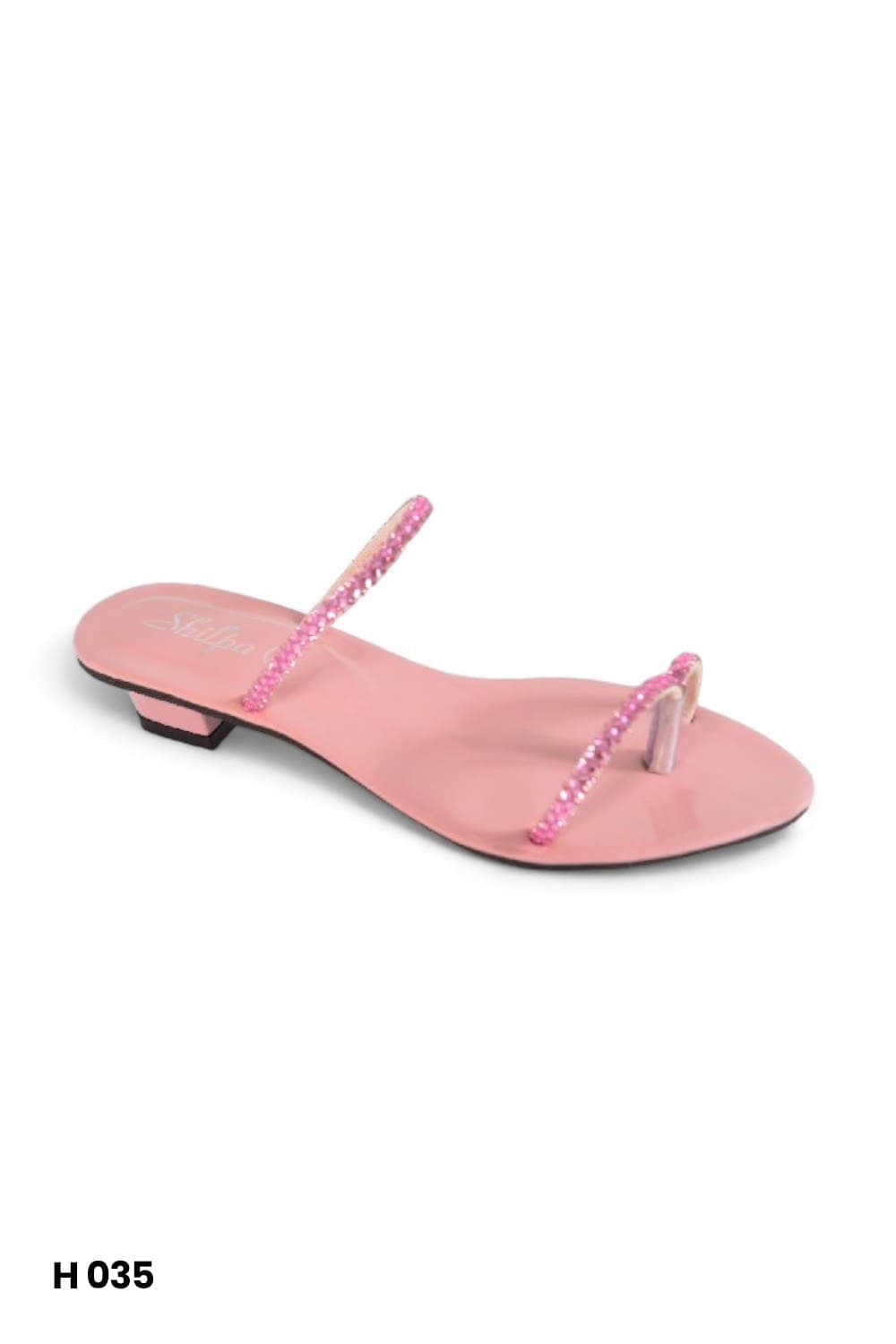 Shilpa Ladies Pink Heels H035