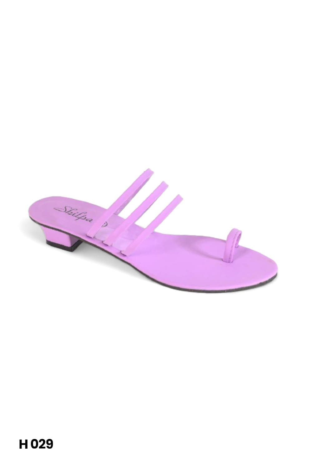 Shilpa Ladies Purple Heels H029