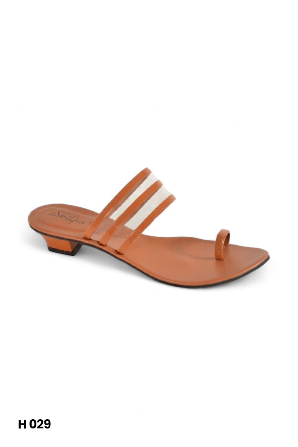 Shilpa Ladies Tan Heels H029