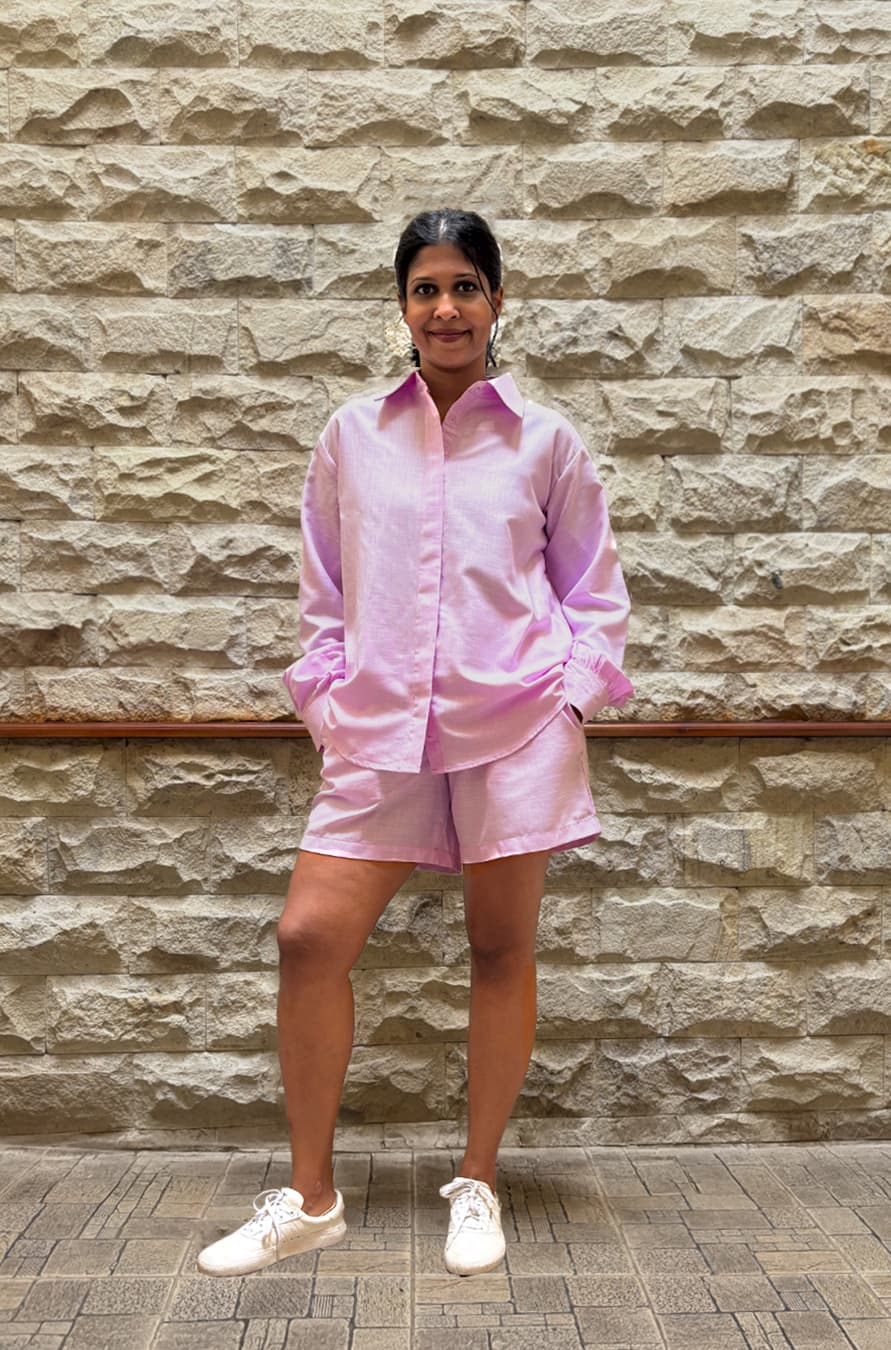Anithya Willow's Whisper The Ultimate Comfort Rosy Lilac Duo Set