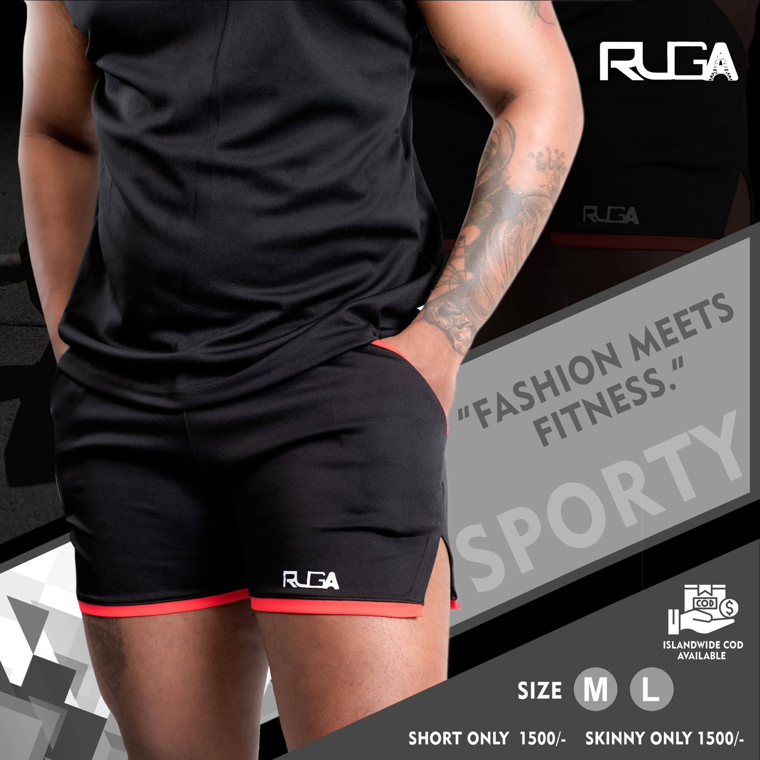 RUGA Gym Short