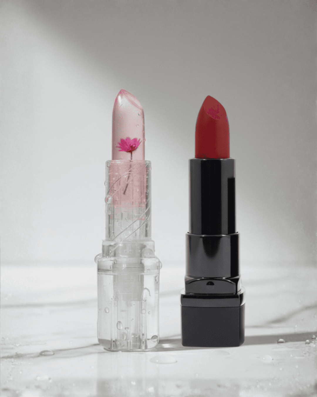 Magic Jelly Flower Lipstick + Chestnut Glow Long Stay Matte Lipstick Bundle Offer