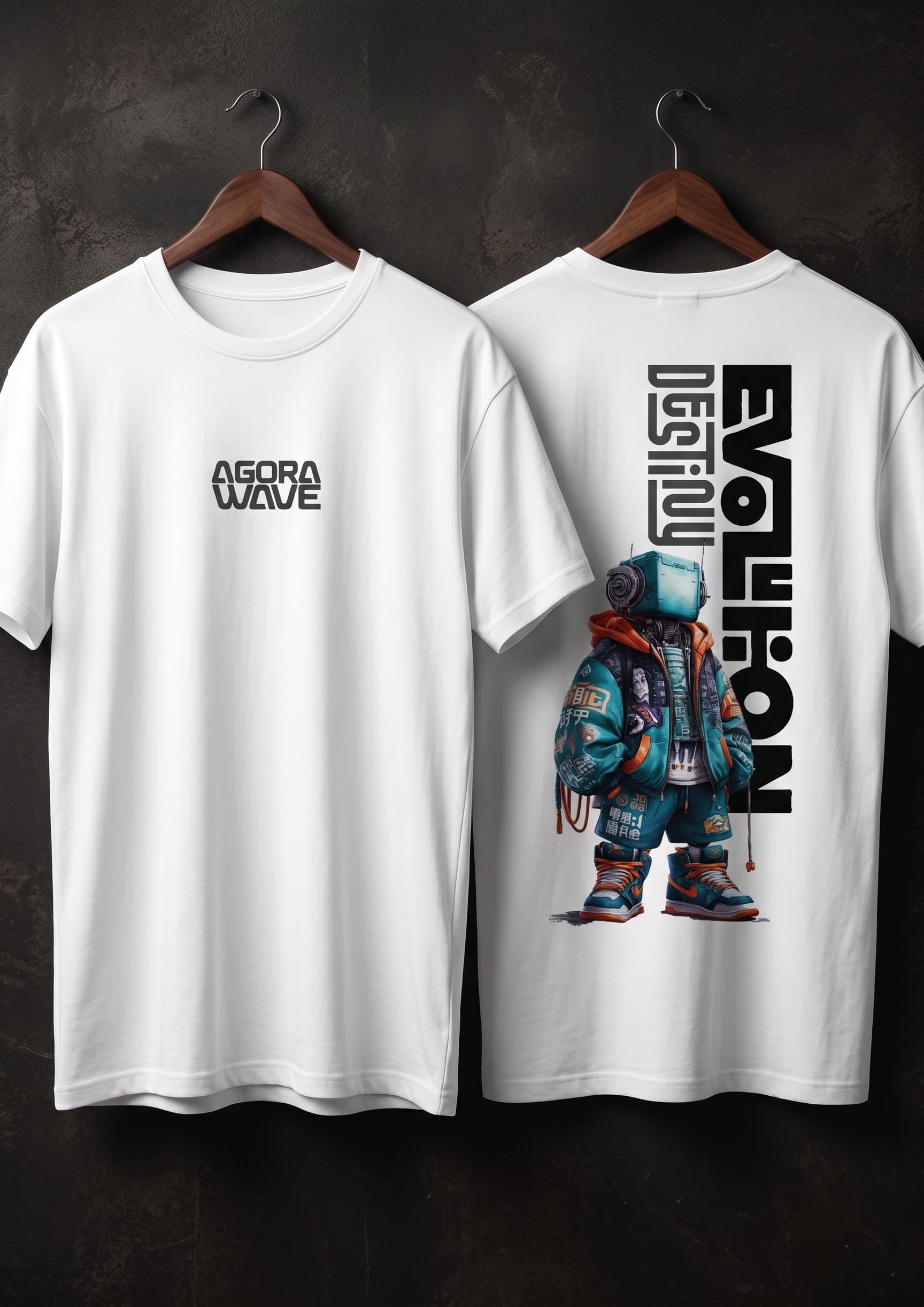 Agora Wave OverSize T Shirt