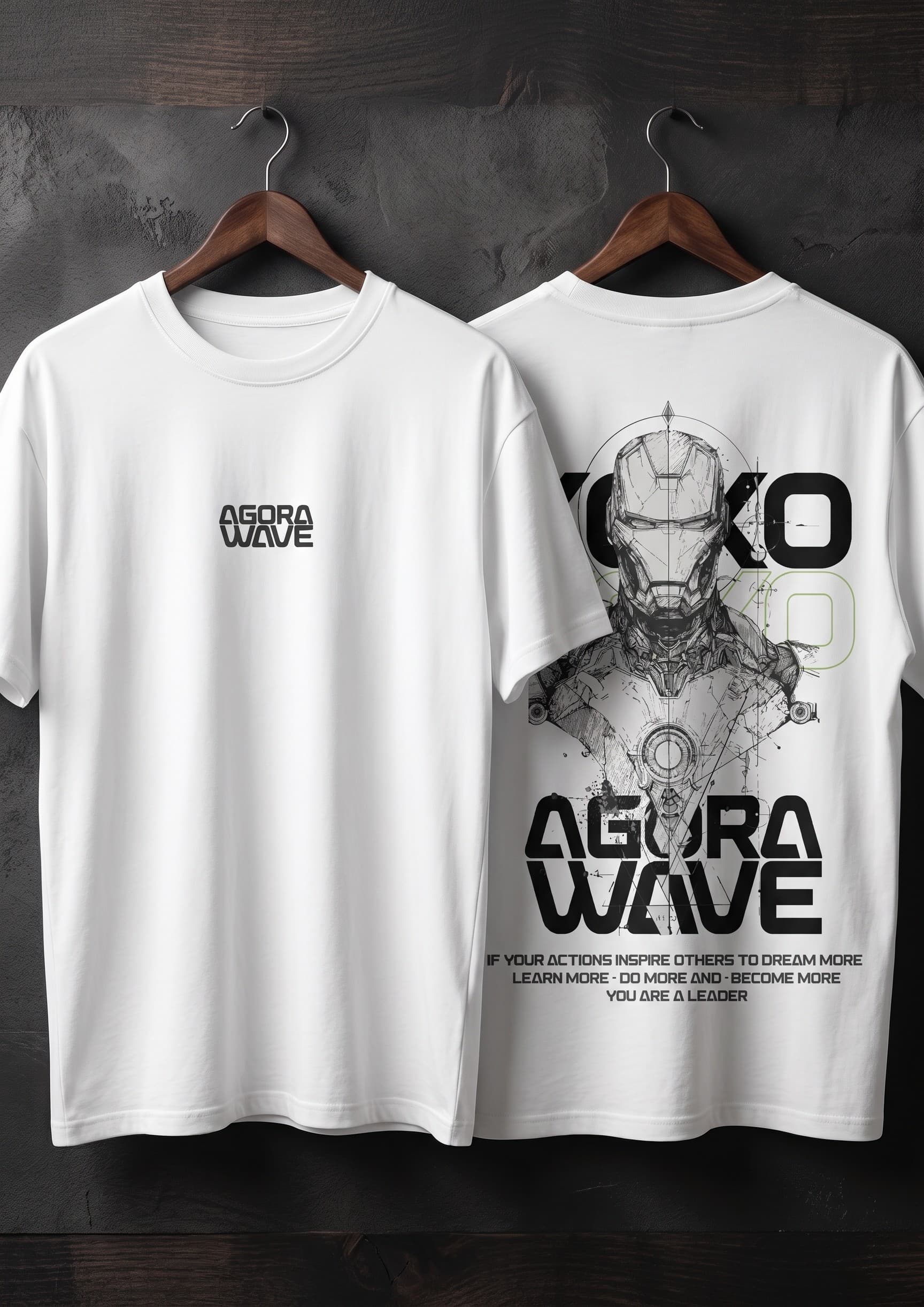 Agora Wave Oversize T Shirt