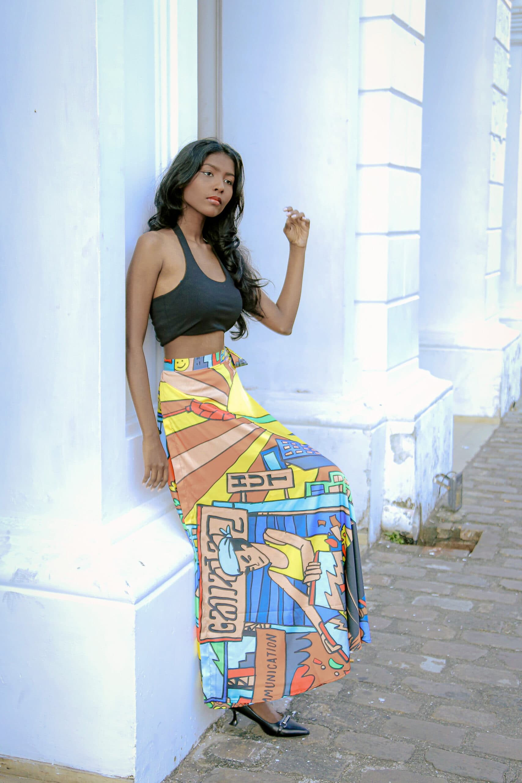 Sidadiya Wrap Skirt