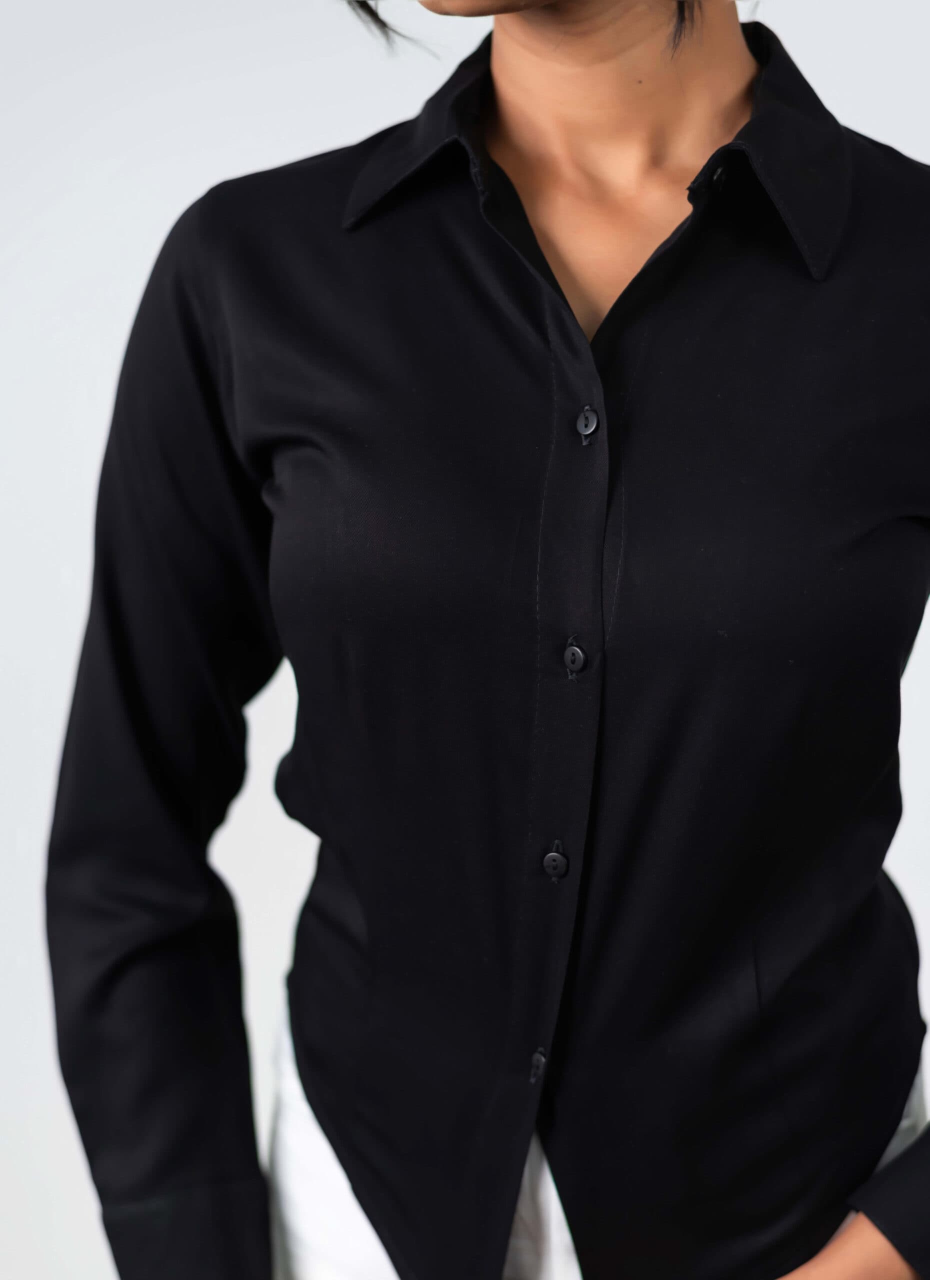Black Fitted Shirt