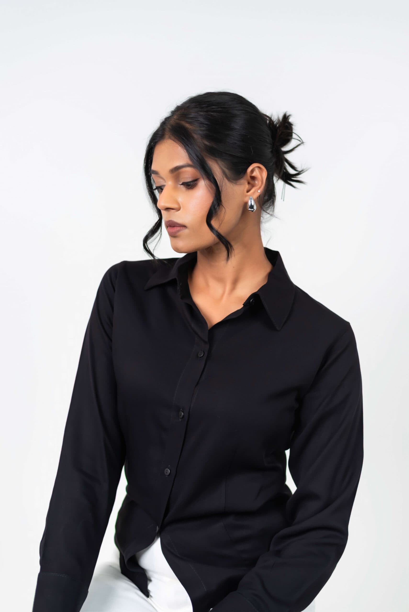Black Fitted Shirt
