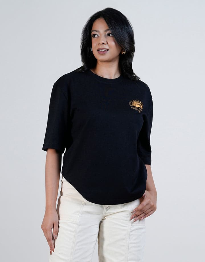 Oversized Screen Printed T-Shirt