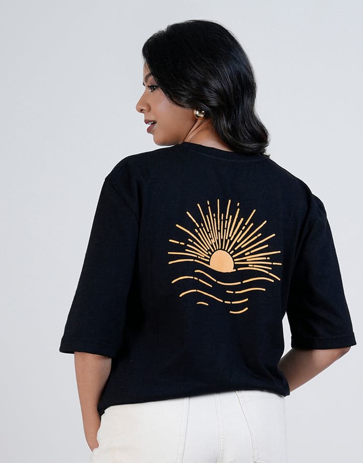 Oversized Screen Printed T-Shirt