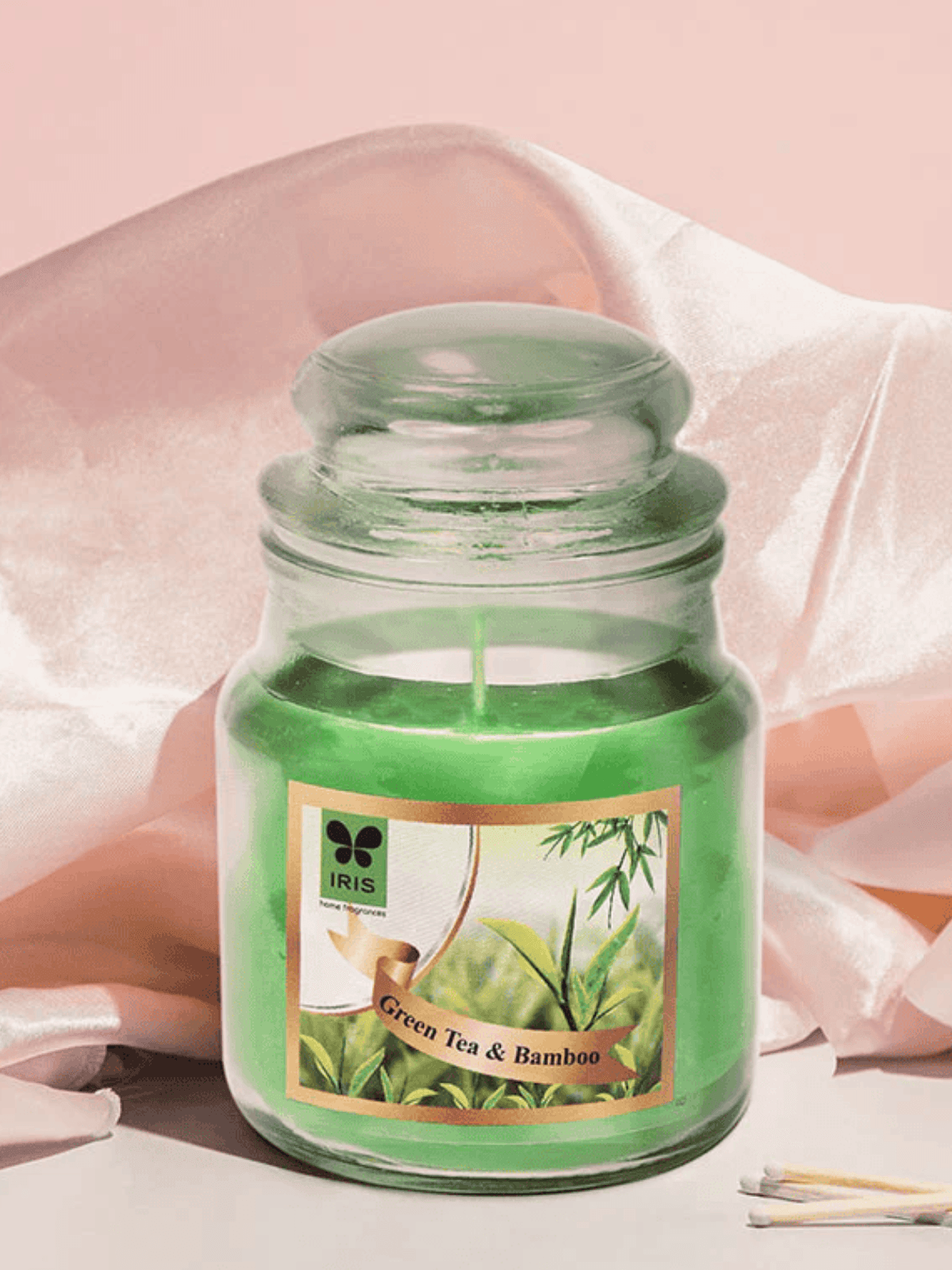Special offer (35% off) + Free Gift -IRIS JAR CANDLE
