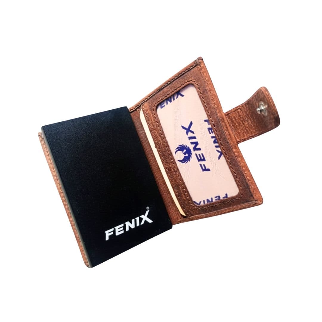 Fenix Brown Card Holder