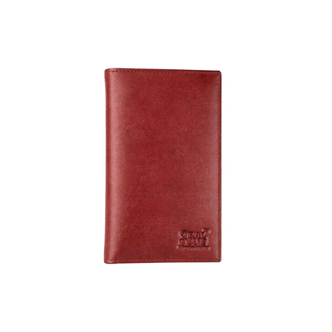 Real Club Bifold Cardholder Wallet (Brown)