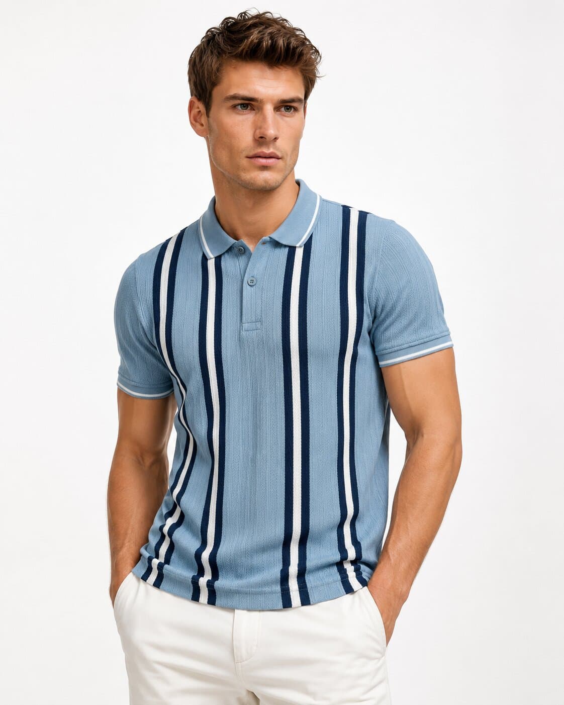 Men’s Classic Premium Vertical Polo