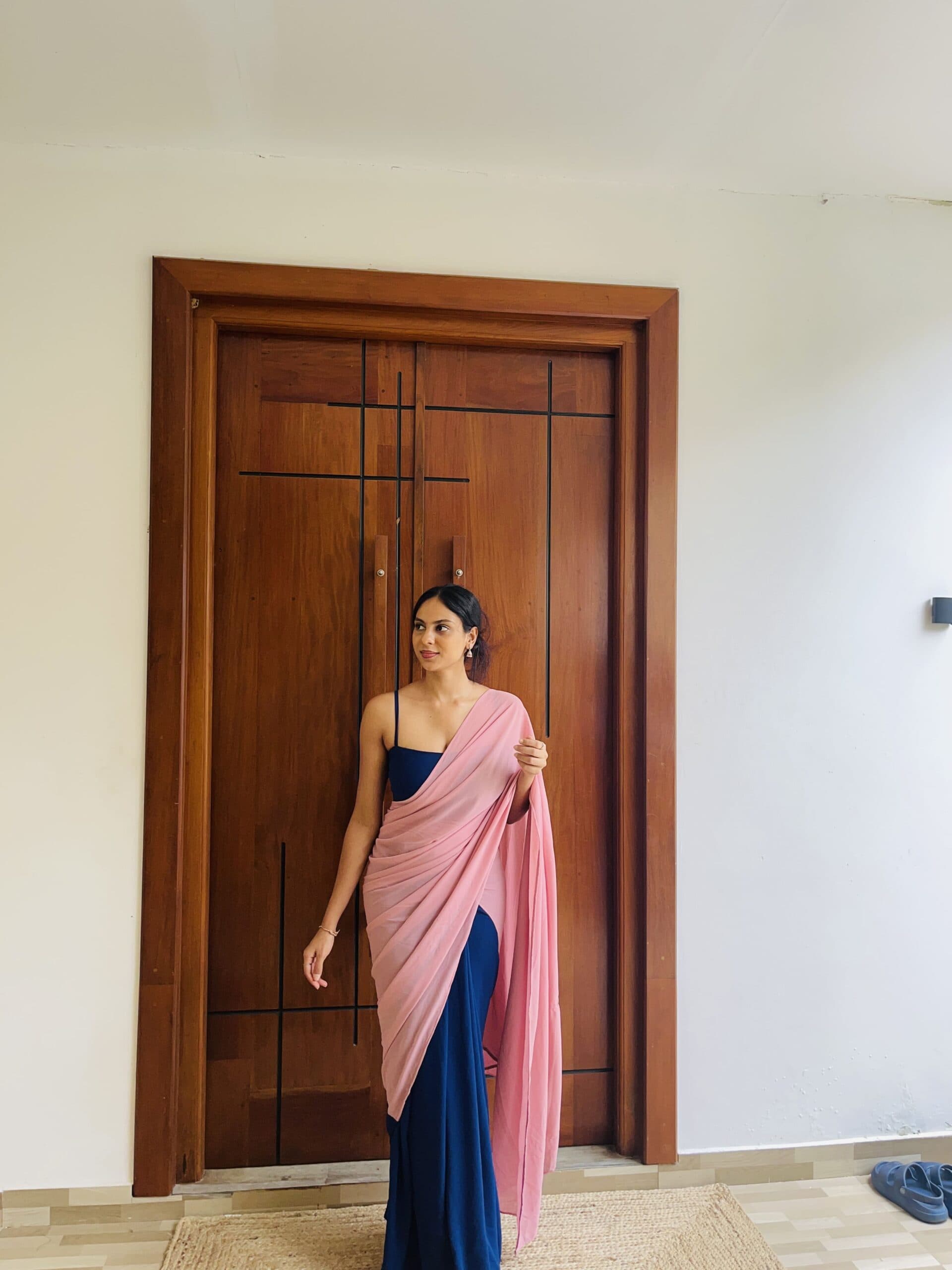 Two Tone Saree