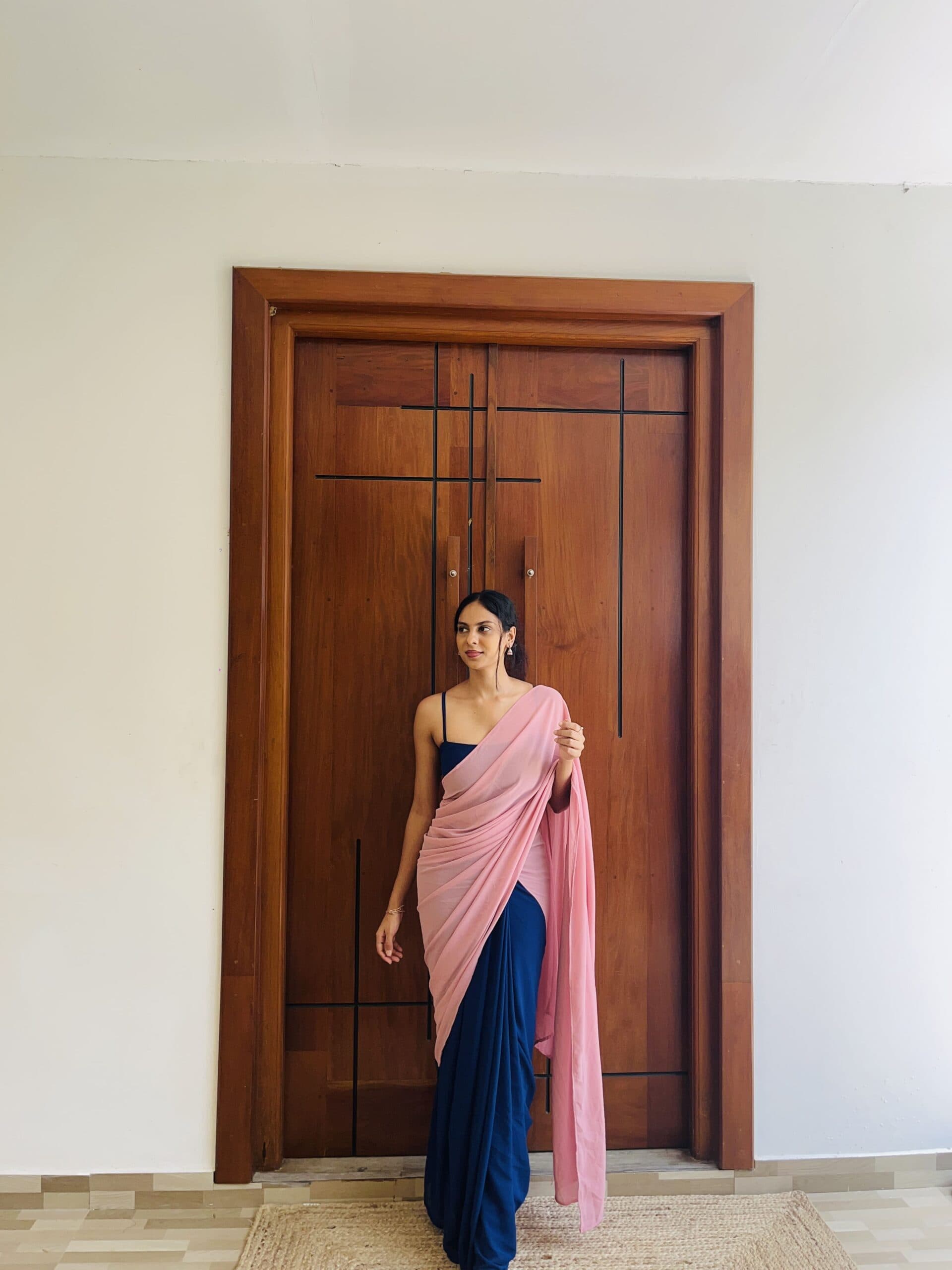 Two Tone Saree