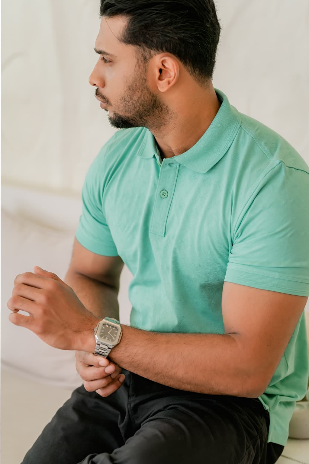 Men’s Smart Casual Polo T-Shirt