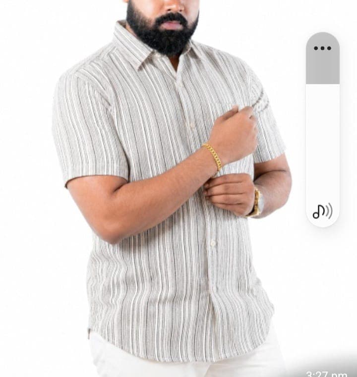 Apparelco printed shirt light grey