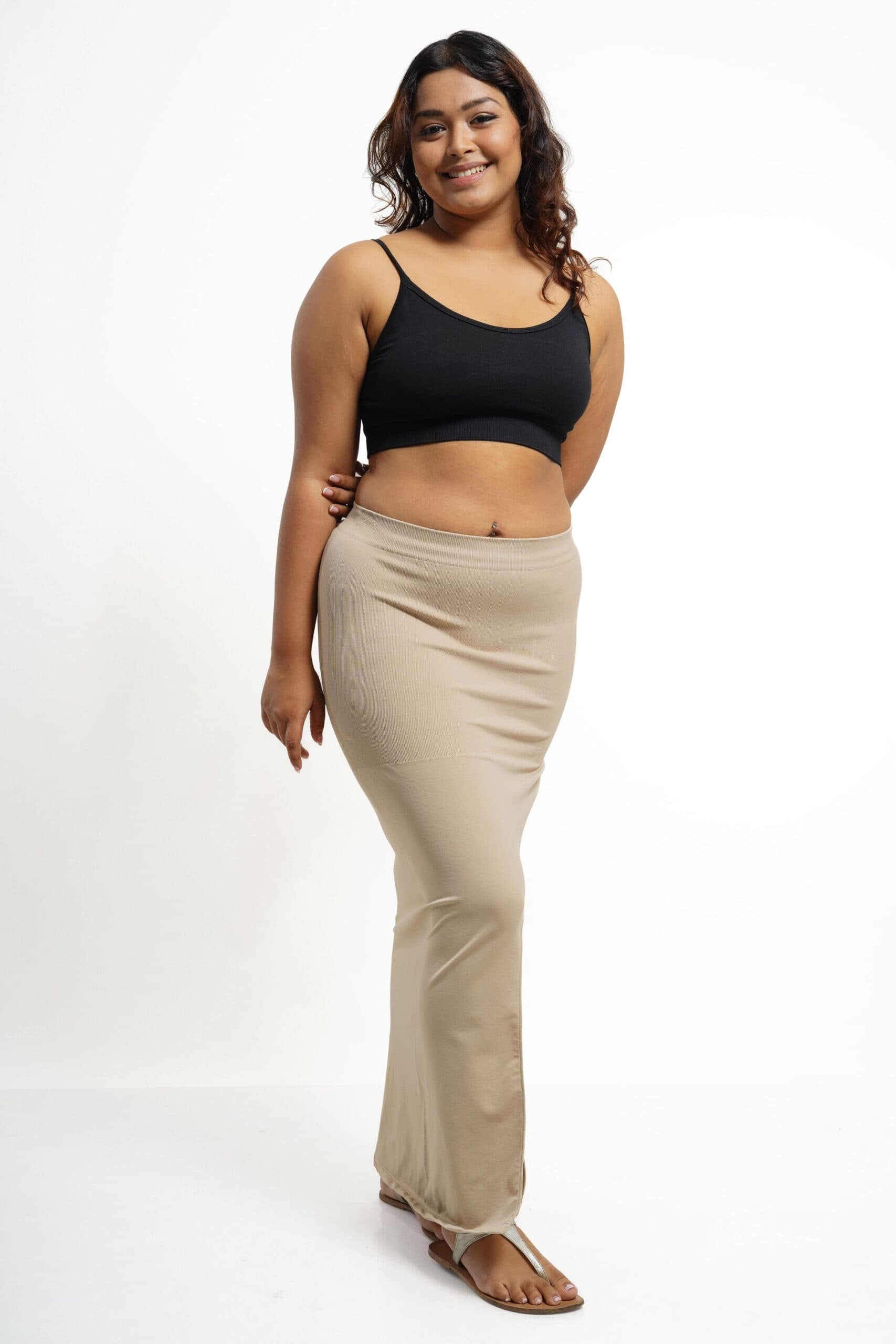 Seamless All day Mermaid Saree Doeskin Shapewear