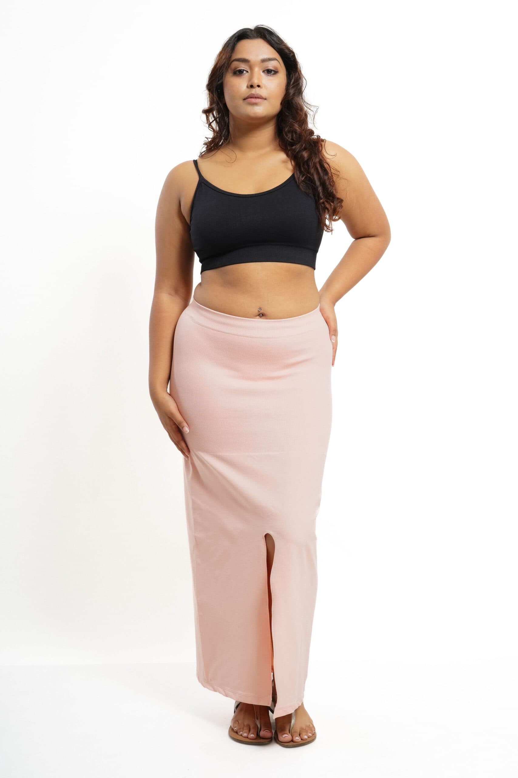 Seamless All day Mermaid Saree Pink Salt Shapewear