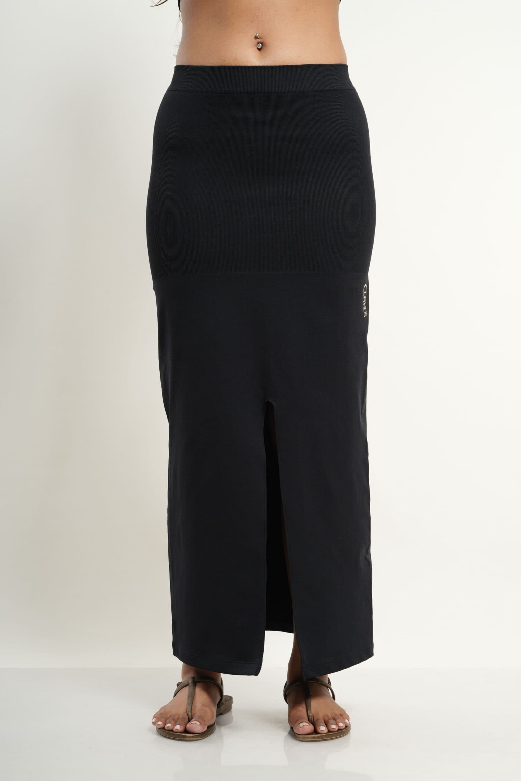 Seamless All day Mermaid Saree Black Shapewear