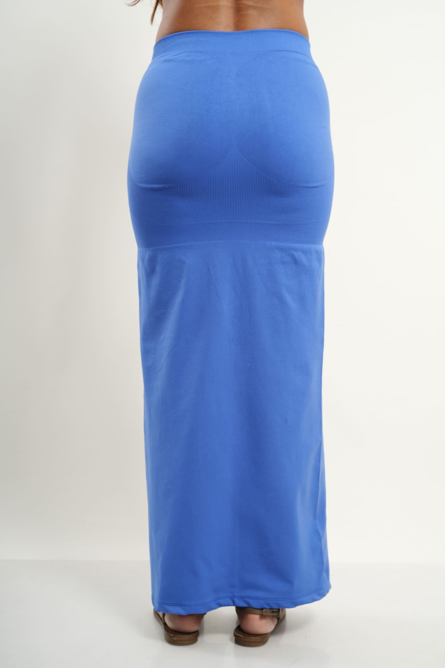 High Compression Mermaid Saree Dazzling Blue Shapewear