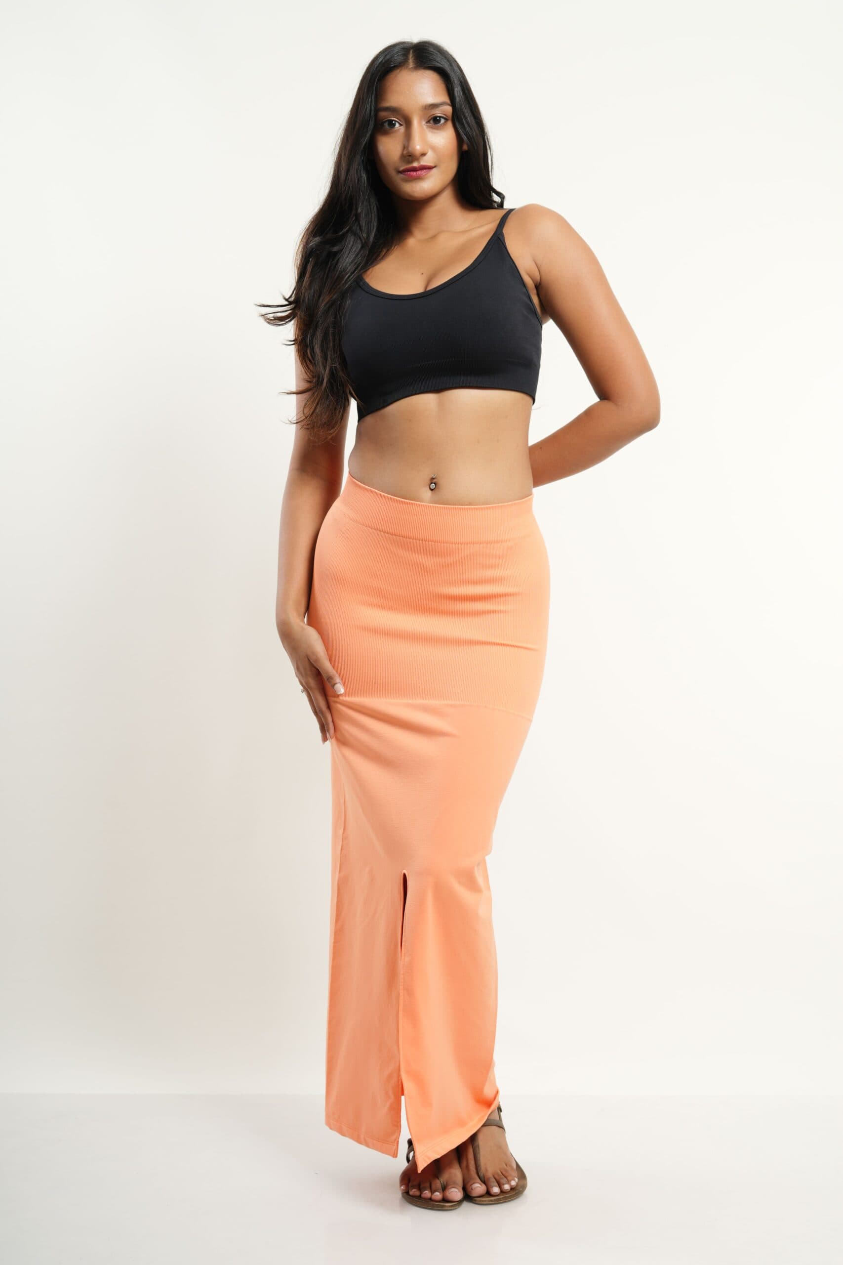 Seamless All day Mermaid Saree Coral Rose Shapewear