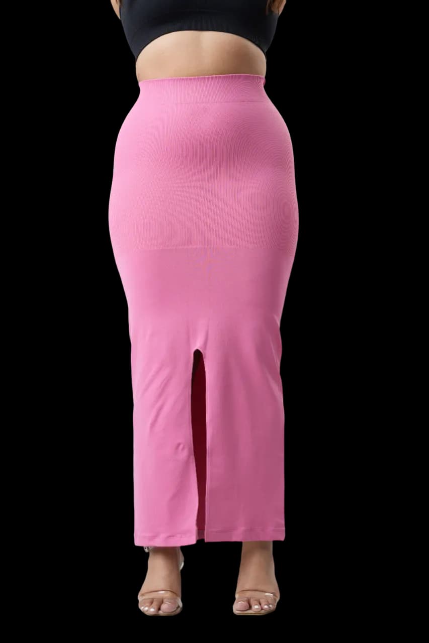 High Compression Mermaid Saree Barbie Pink Shapewear