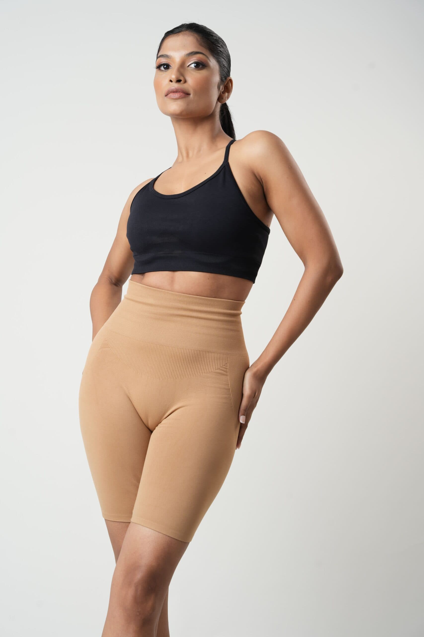Mid Waist Everyday Brown Smoother