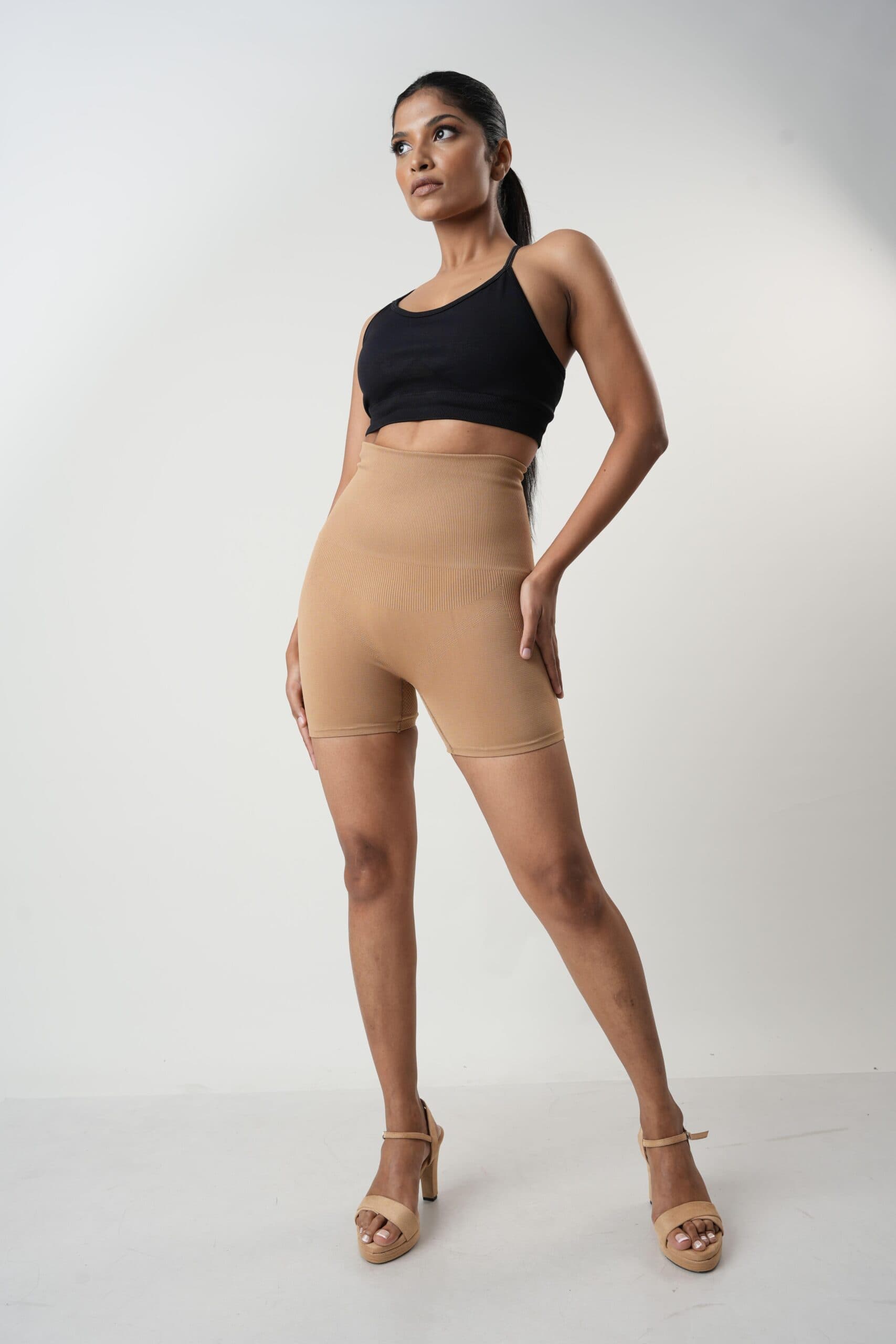 High Waist Everyday Brown Slimmer