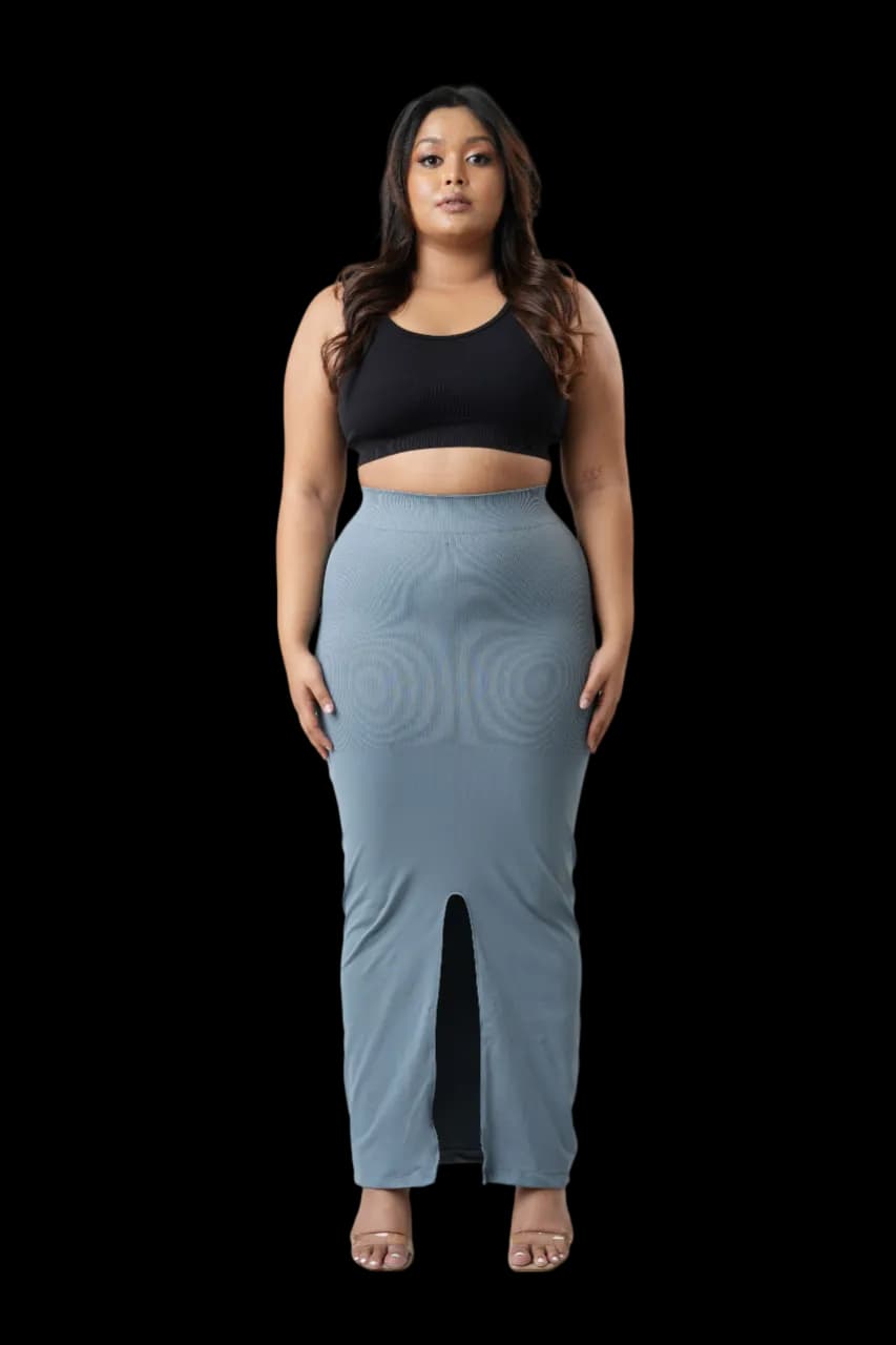 Seamless All day Mermaid Saree Smokey Gray Shapewear