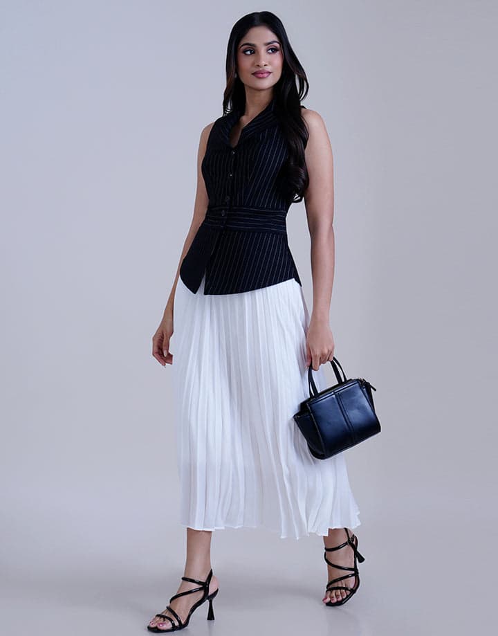 Sunray Pleated Skirt