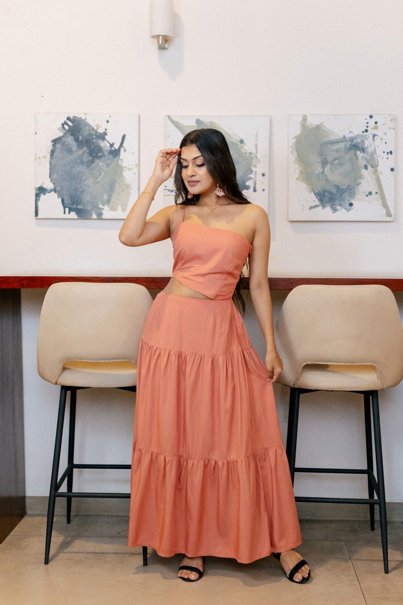May Detailed Maxi Dress