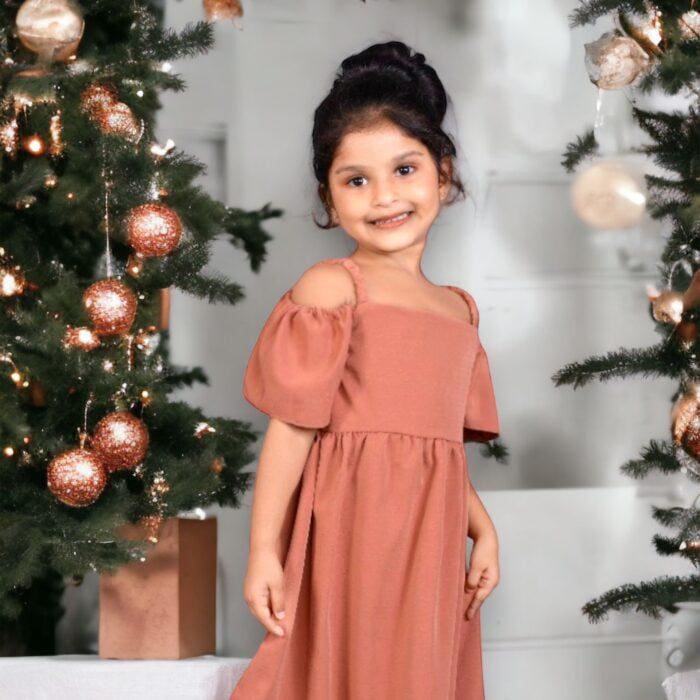 Avurudu Traditions with Harriet | Harriet Rose Buds Cute Dress Collection Dark Orange