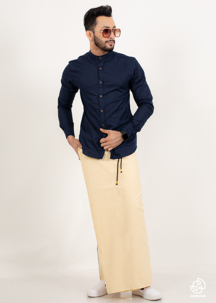 yellow pocket sarong